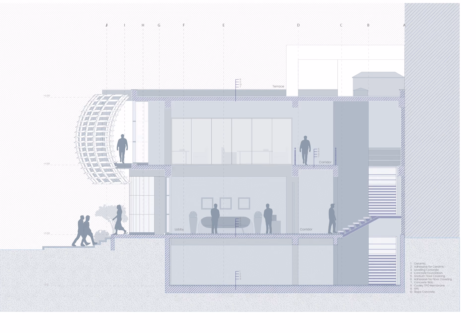 Alliance One Headquarters, drawings