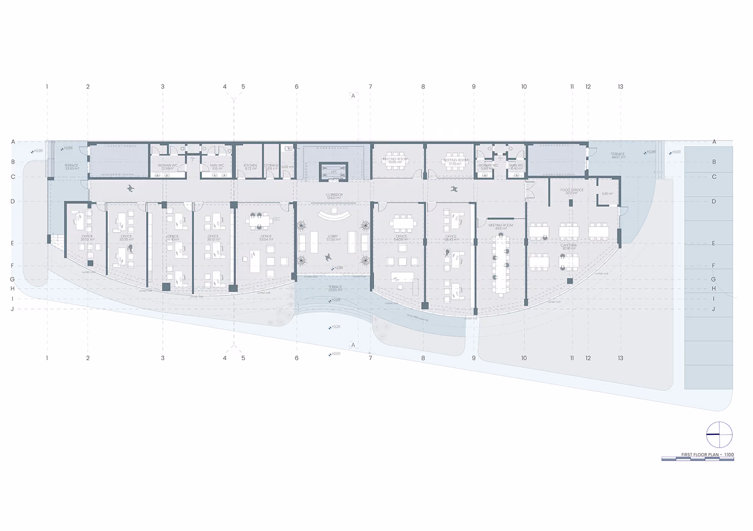 Alliance One Headquarters, drawings