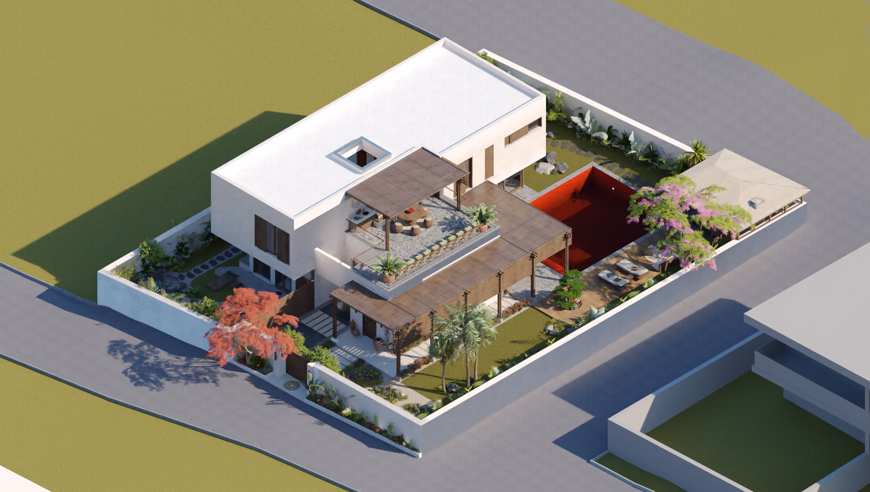 Fu House, drawings