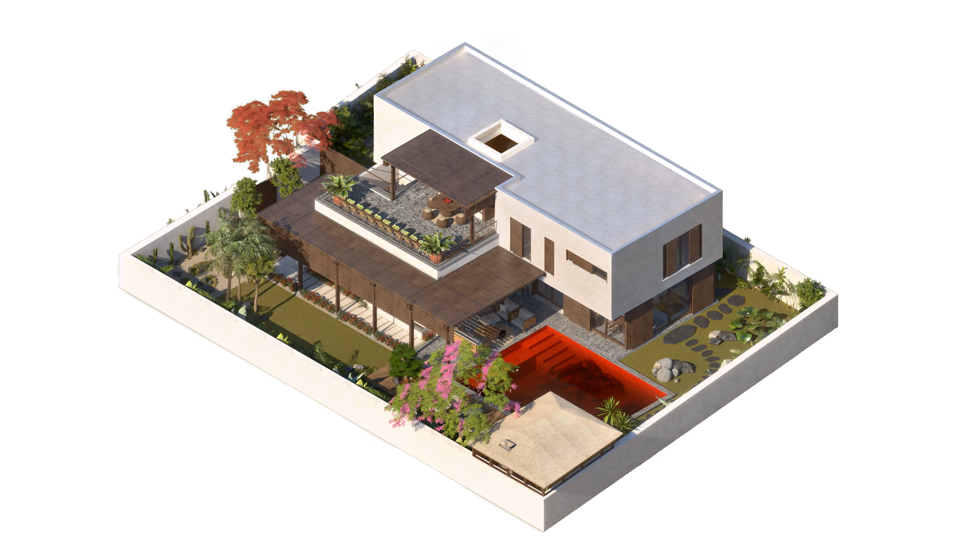 Fu House, drawings