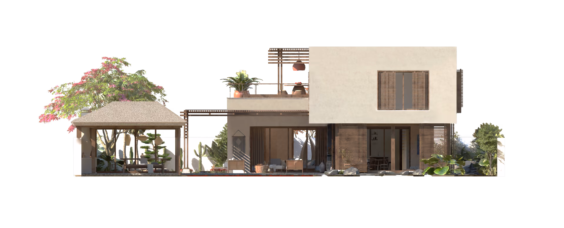 Fu House, drawings