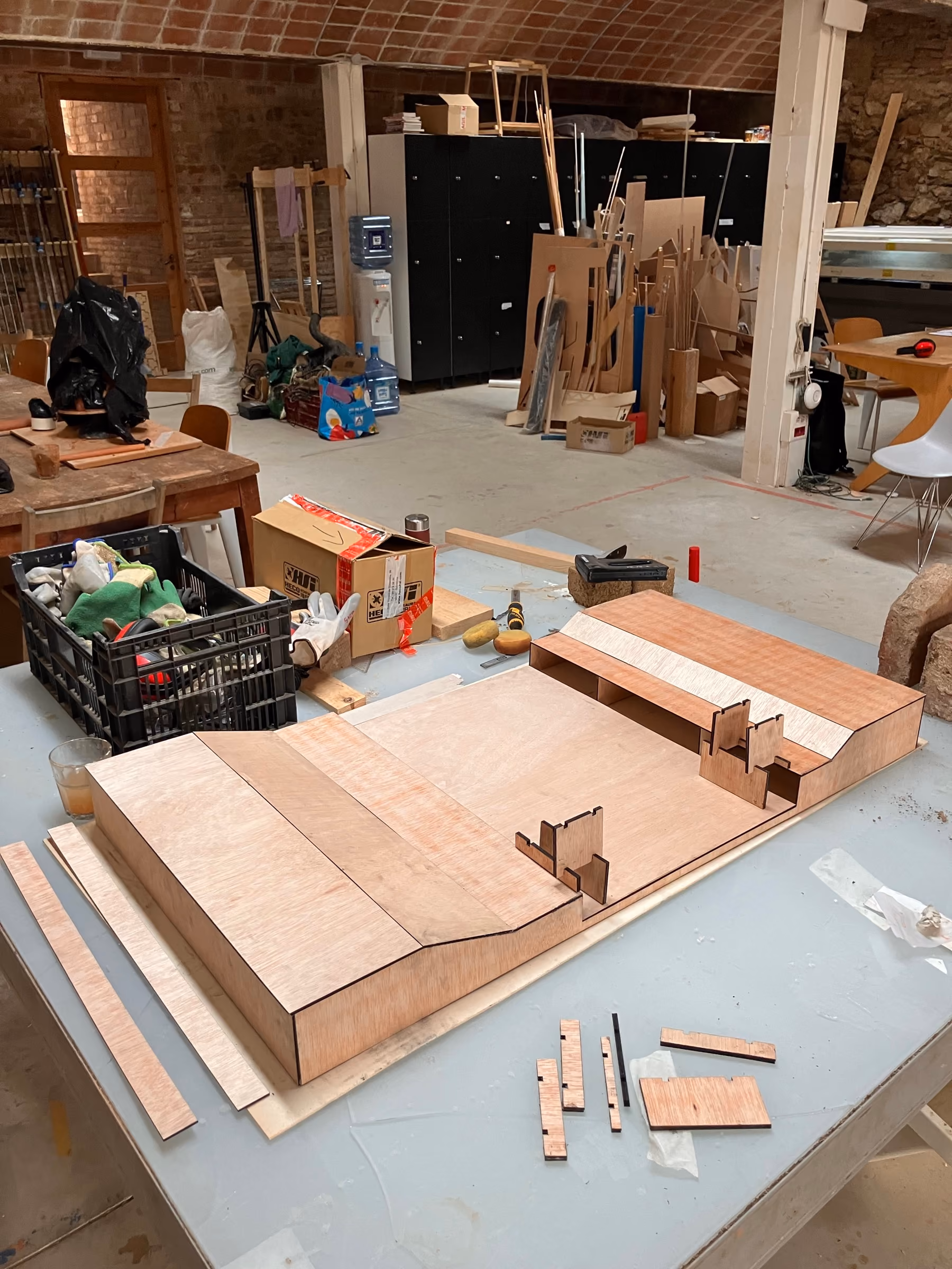 Maquettes, process