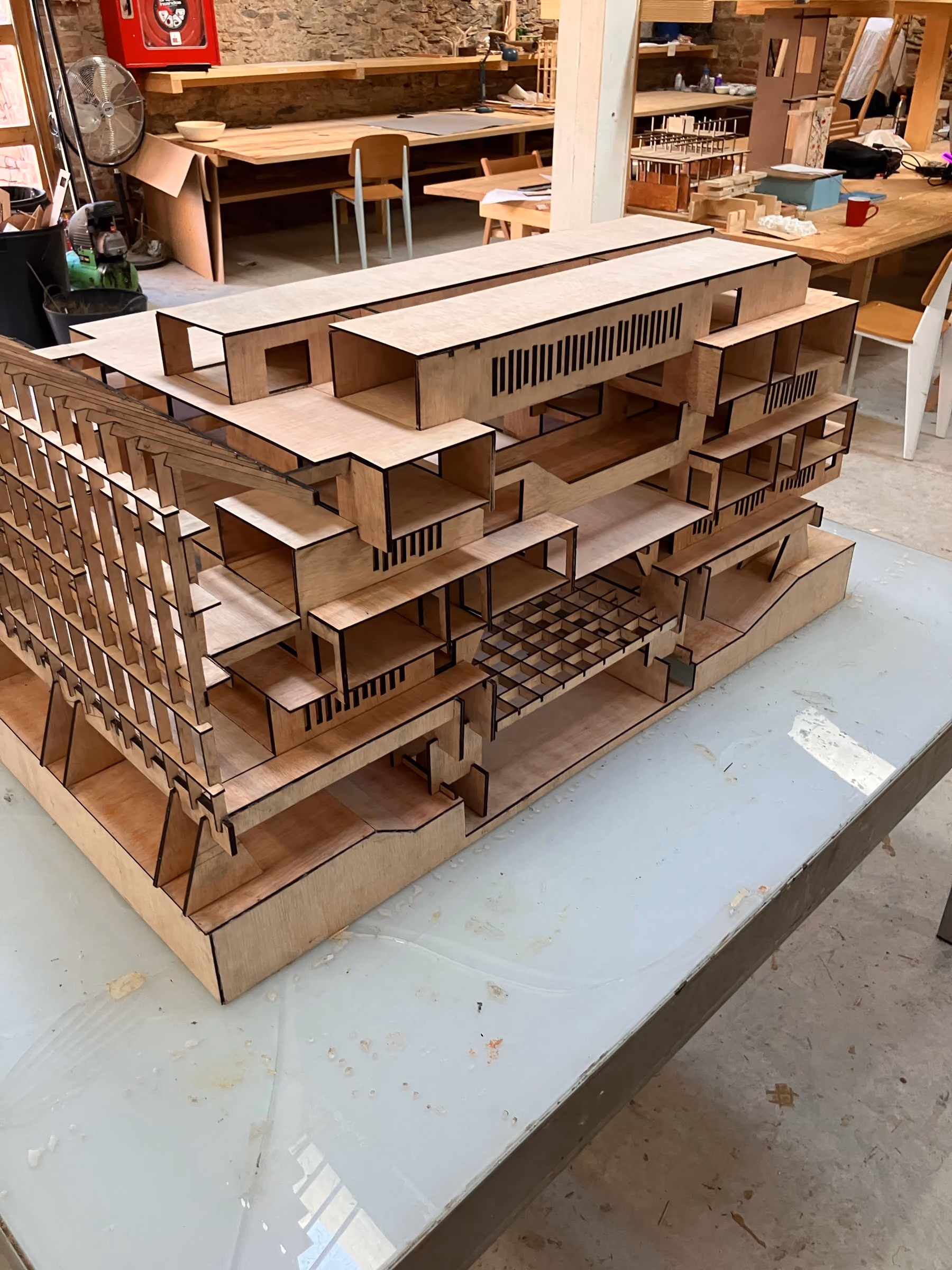Maquettes, process