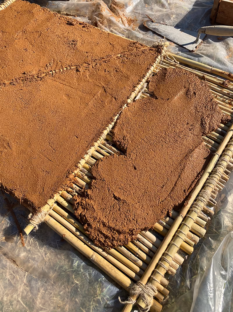 Natural Building Materials, photographs