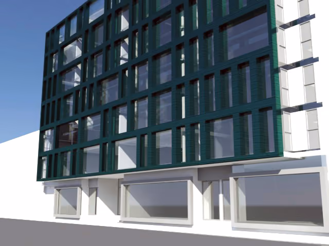 Montrö Business Center – Facade