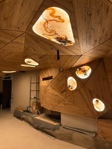 The Cocoon, process