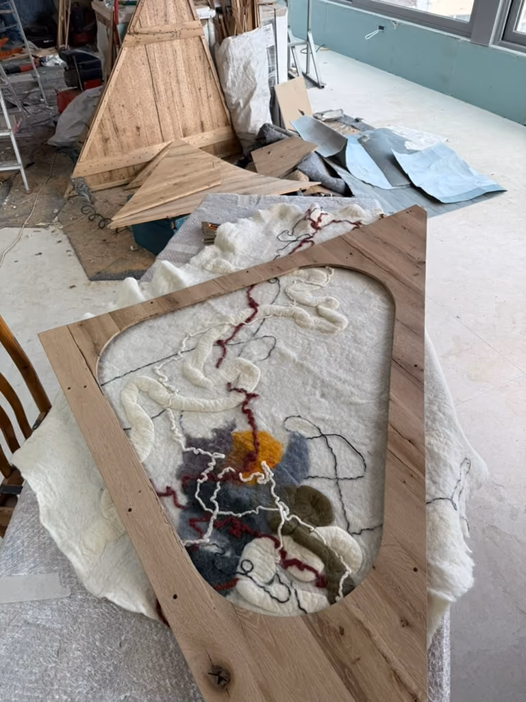 The Cocoon, process