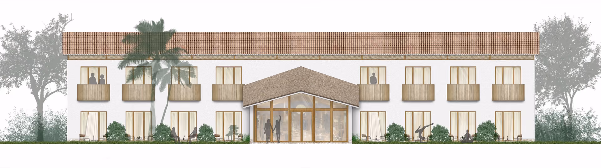 Pachamama Hotel, drawings