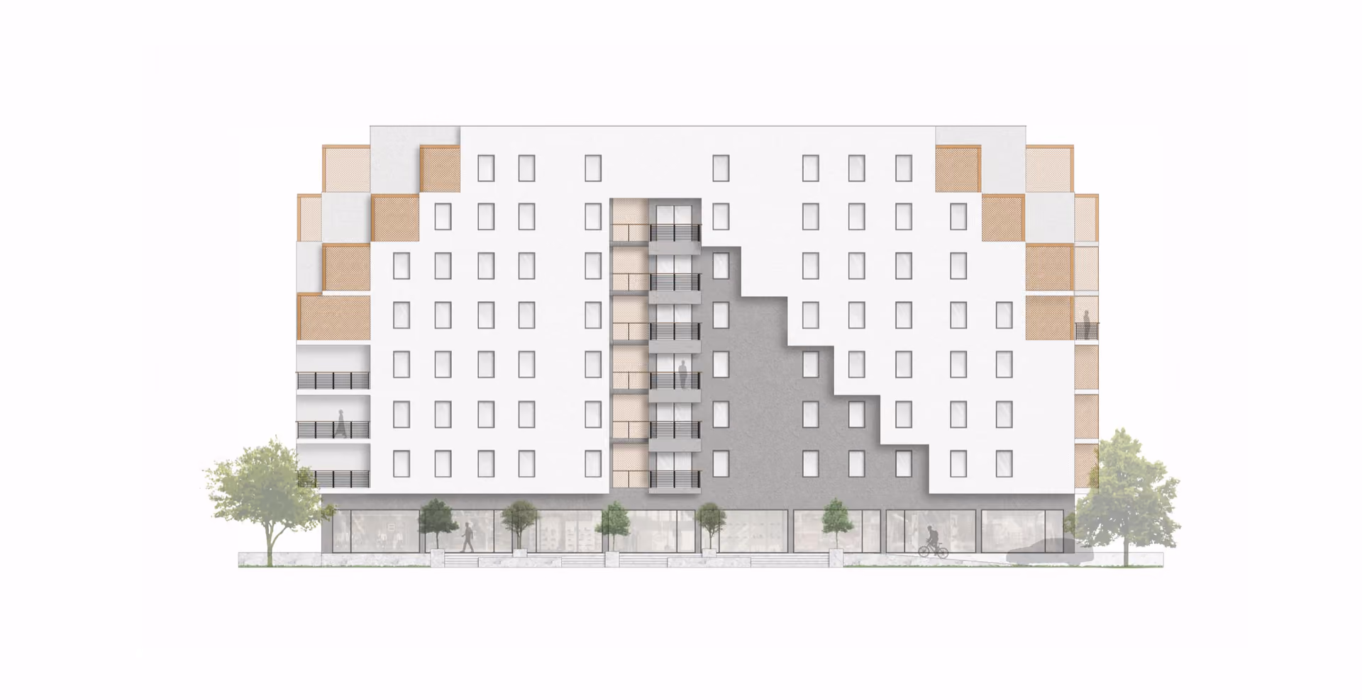 Pixel Apartments, drawings