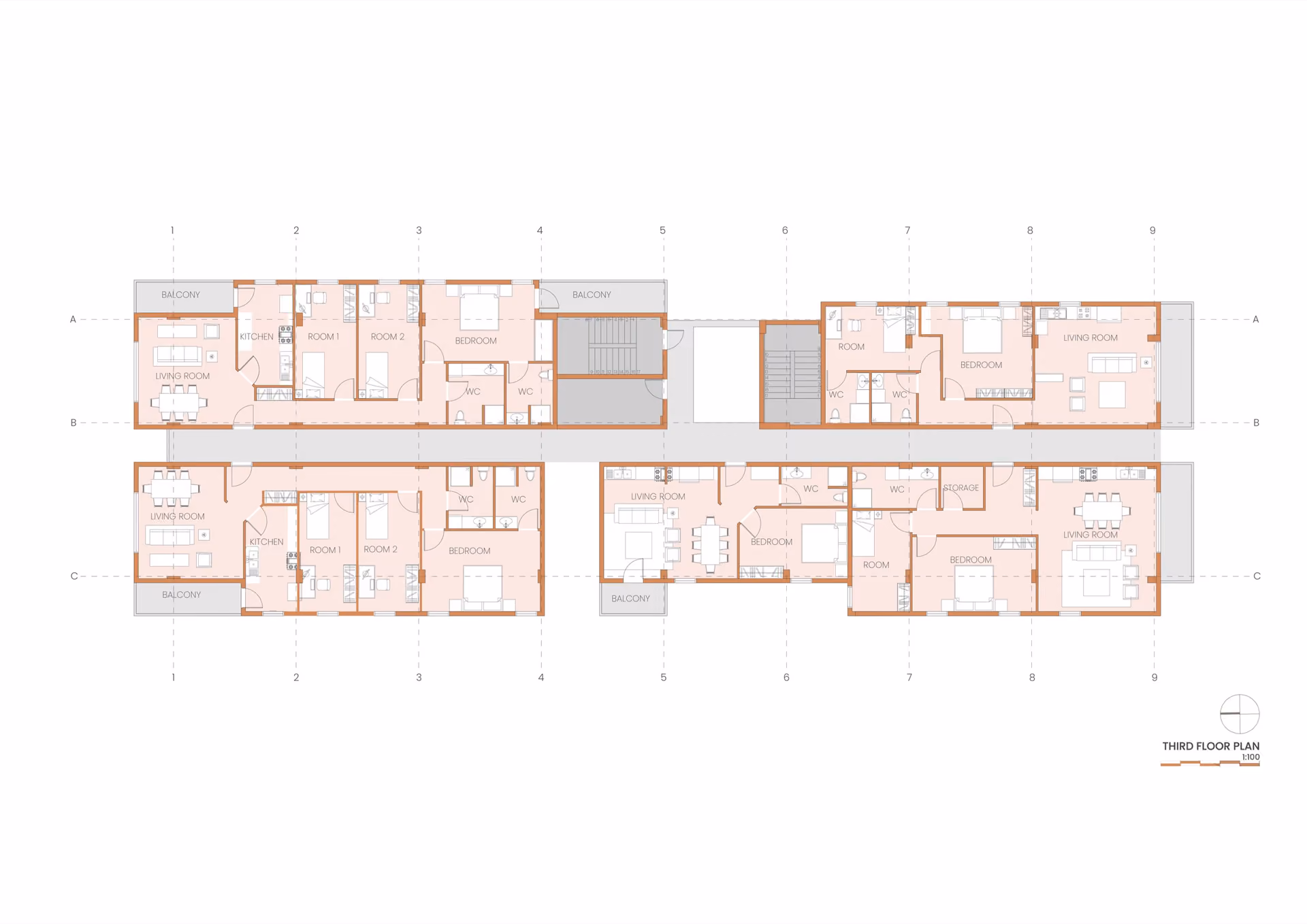 Pixel Apartments, drawings