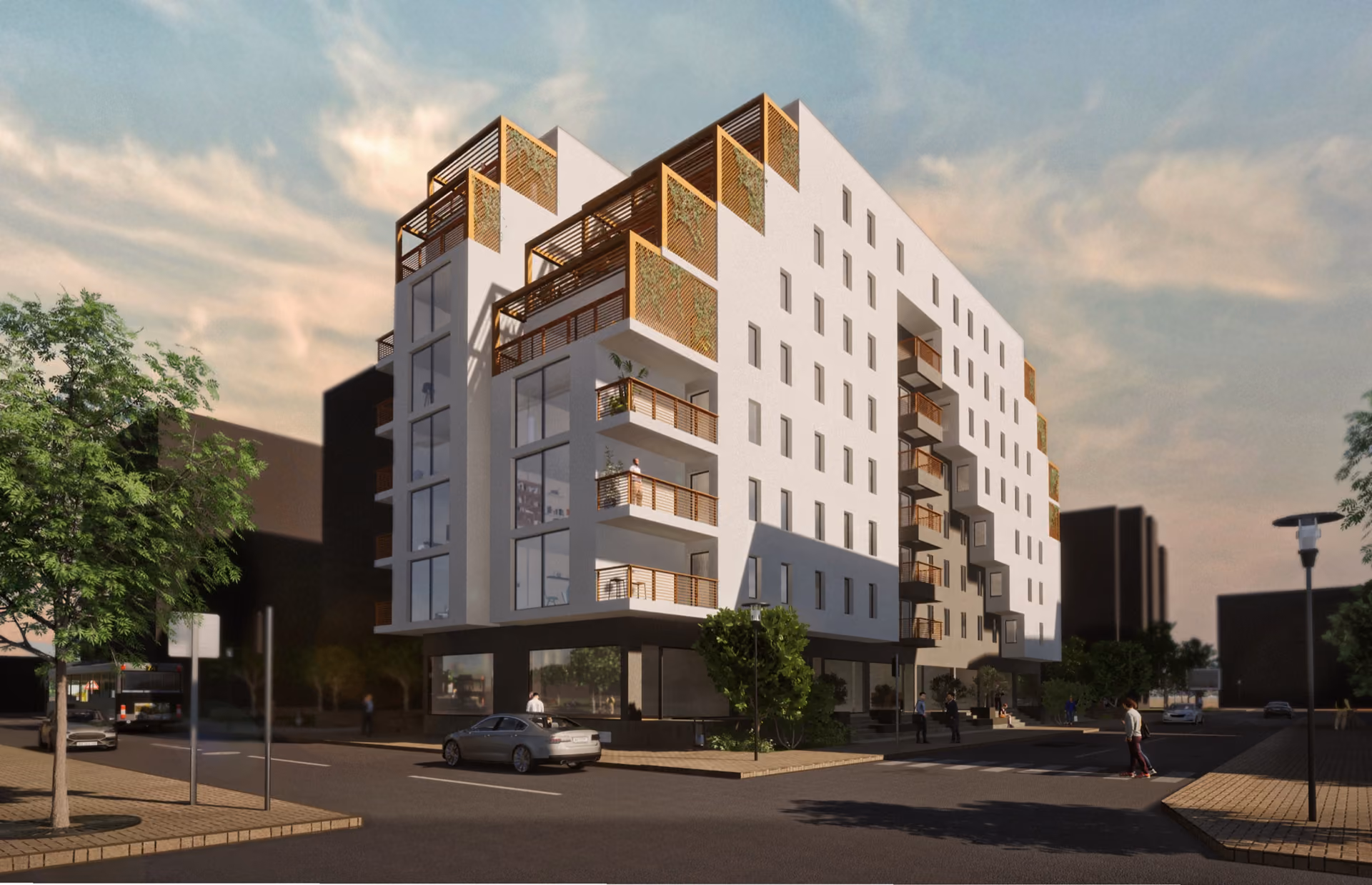 Pixel Apartments, visuals