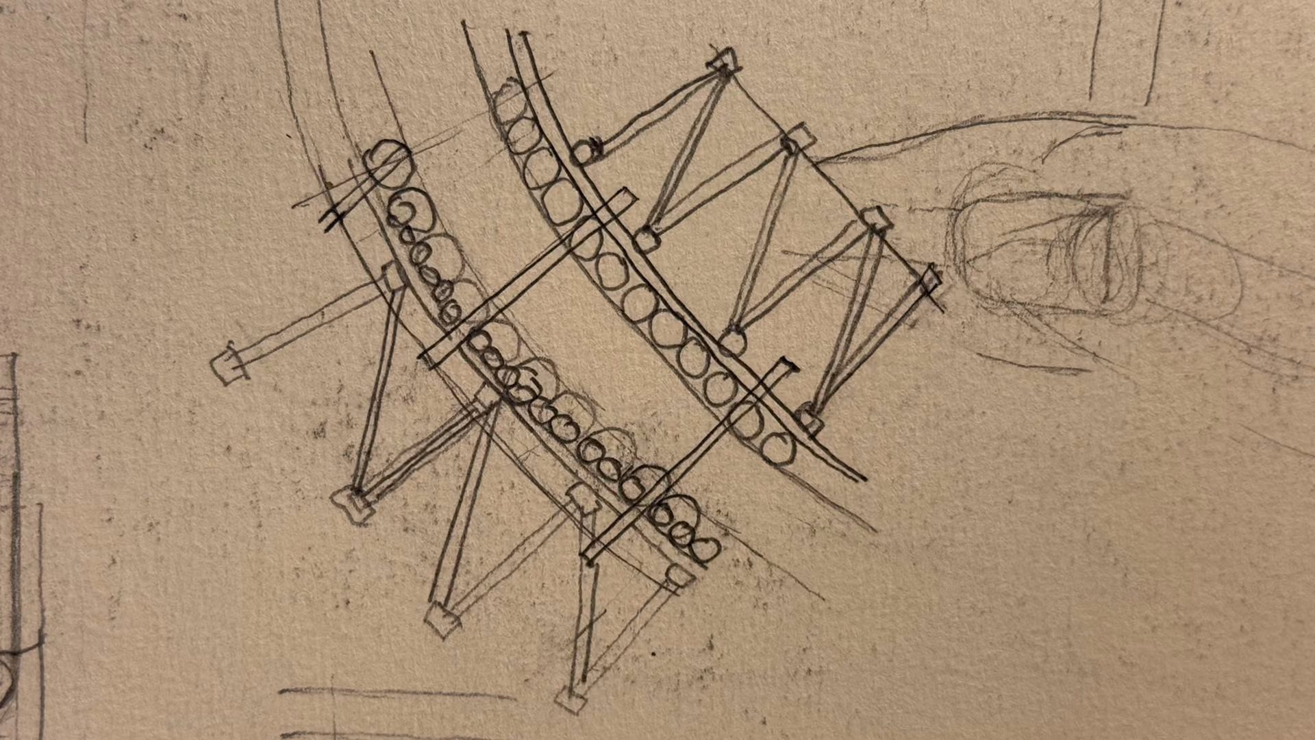 Sketches, process