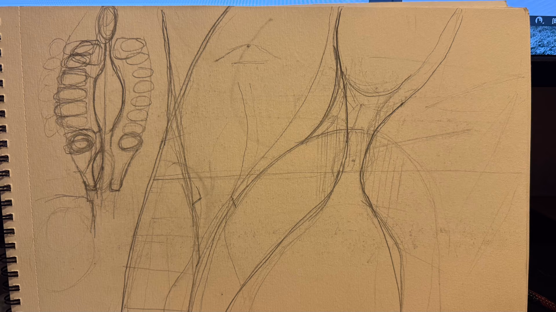 Sketches, process