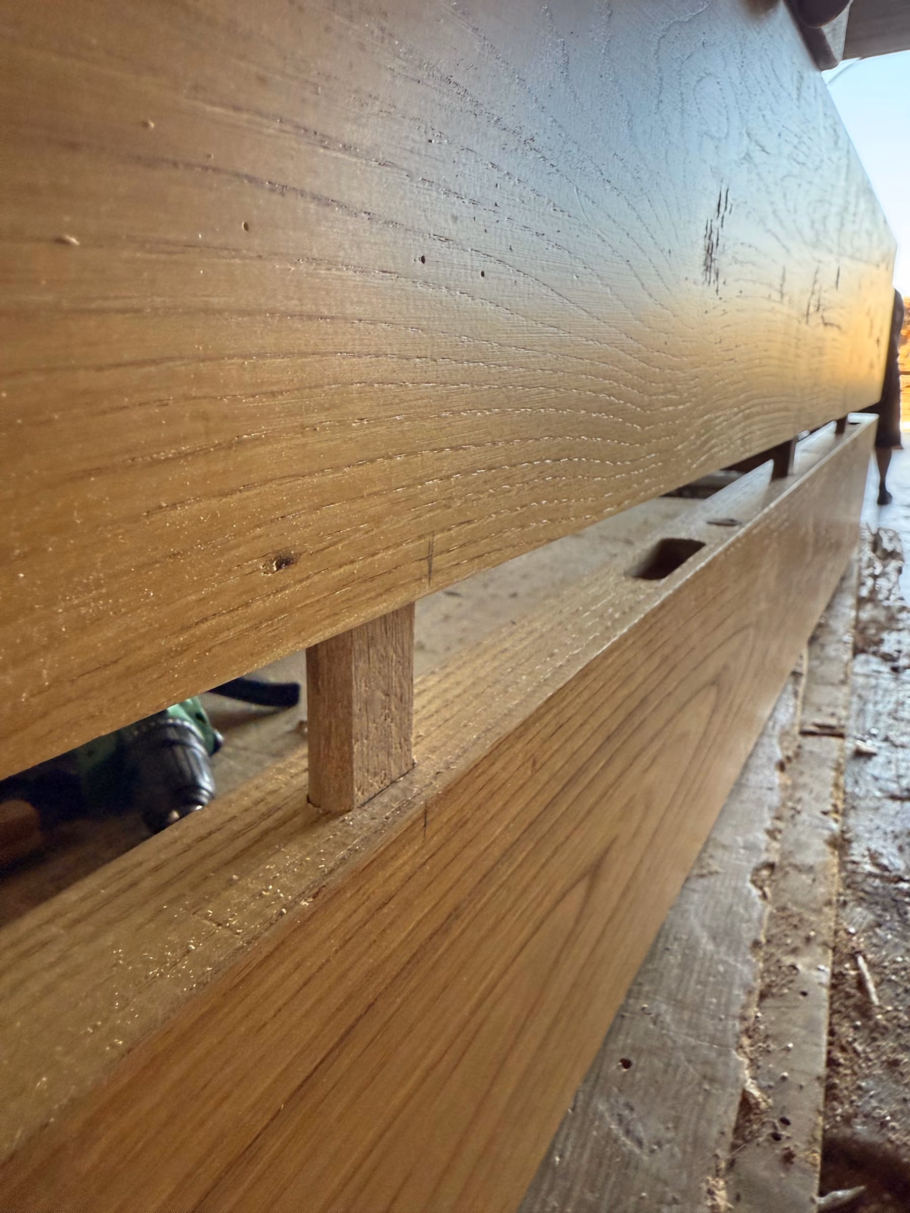Timber Work, process