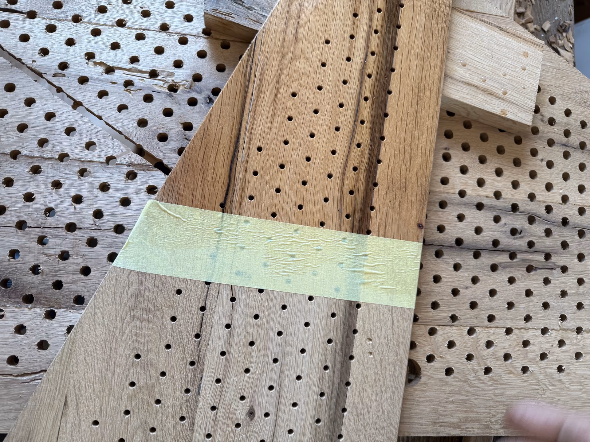 Timber Work, process