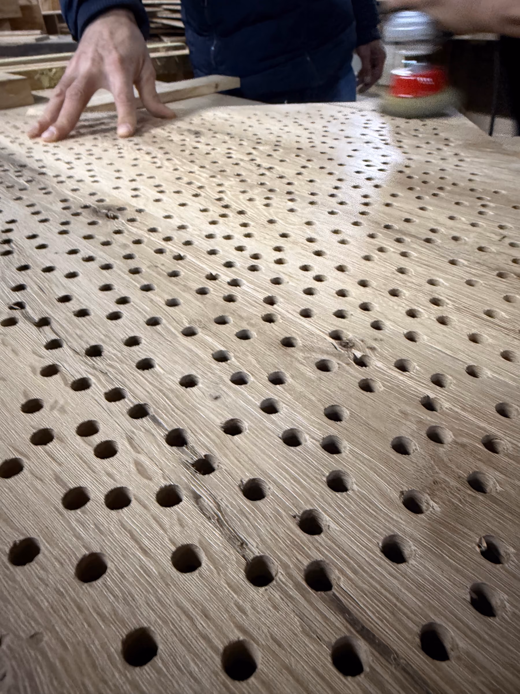 Timber Work, process